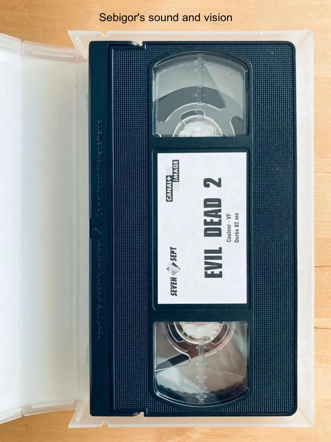 Cinta VHS Evil Dead 2 de Sam Raimi. – photo 2